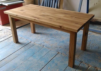 Stół drewniany, dębowy